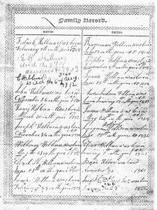 Bible Record - Frederick 001